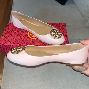 Pink Tory Burch flats